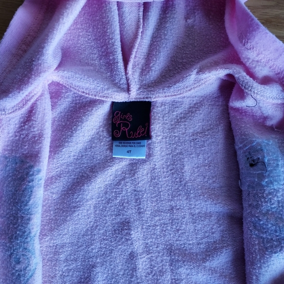 Girls zipper hoodie - Picture 5 of 5